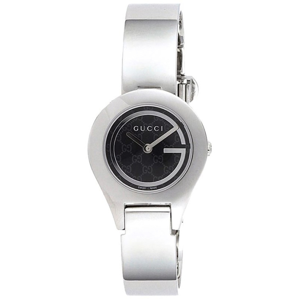 Gucci Stainless Steel Signature Round Face Watch